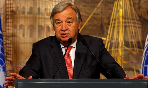 UN chief urges action to avert climate change ‘catastrophe’