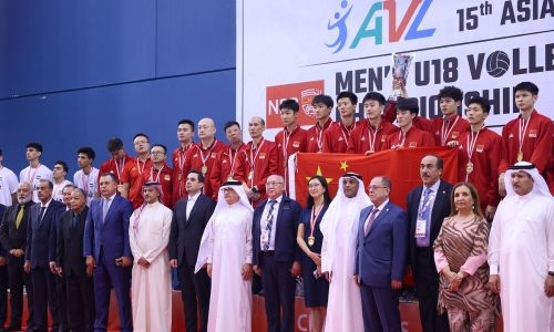 China clinch first Asian U18 Volleyball Championship title 