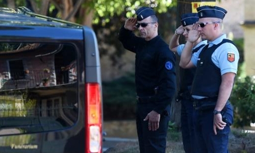 French police couple buried after jihadist murder