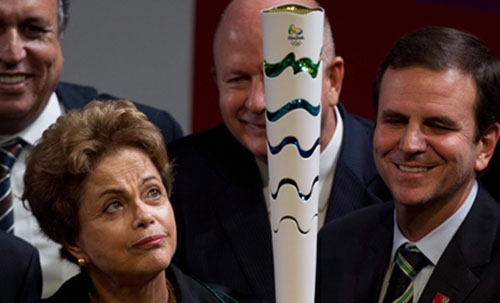 Besieged Brazil president Rousseff cancels Greece flame trip