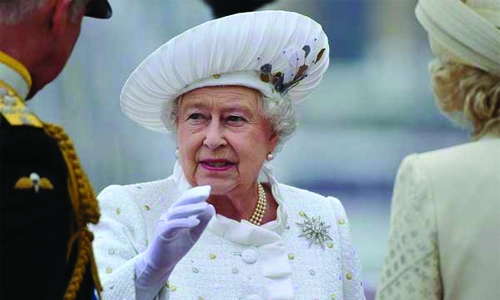 Bahraini  leadership  congratulates British Queen