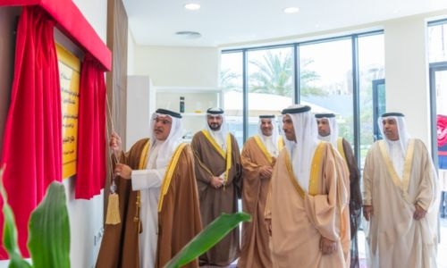 HRH Prince Salman inaugurates Bahrain TV News Centre's main studio and Information Affairs Ministry's private radio channels building