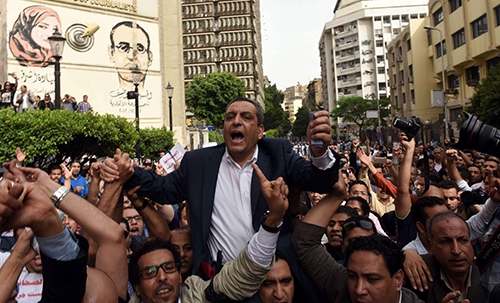 Egypt journalists demand interior minister sacking