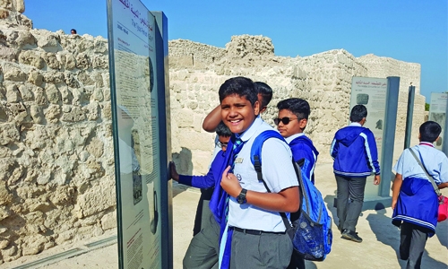 BIS students visit Bahrain Fort