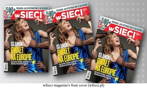 Polish magazine sparks fury with 'Islamic rape of Europe' cover 