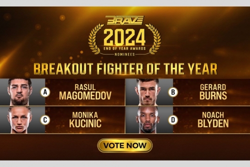 BRAVE CF Awards: BRAVE Combat Federation announces four nominees for Breakout Fighter of the Year