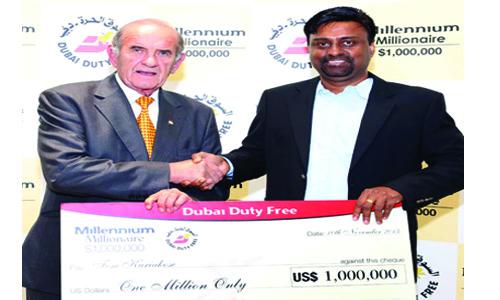 Expat wins $1 million in lucky draw 