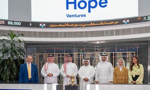 Bahrain Bourse announces listing of Hope Ventures Holding on Bahrain Investment Market