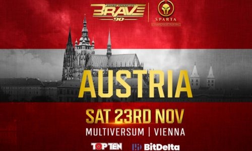 BRAVE CF announces debut show in Austria