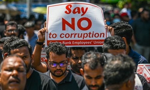 Sri Lanka outlaws strikes as anti-tax protests spread