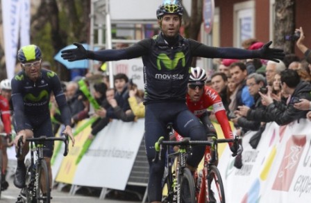 Cycling: VALVERDE TAKES SECOND STAGE