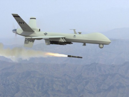 Drone strike kills five Qaeda suspects in Yemen: official