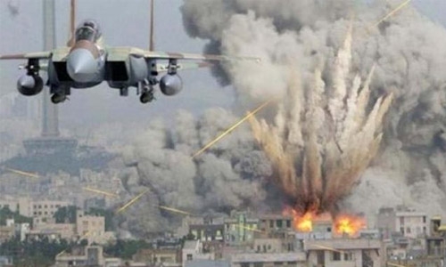 Nine planes destroyed by US strike on Syria base