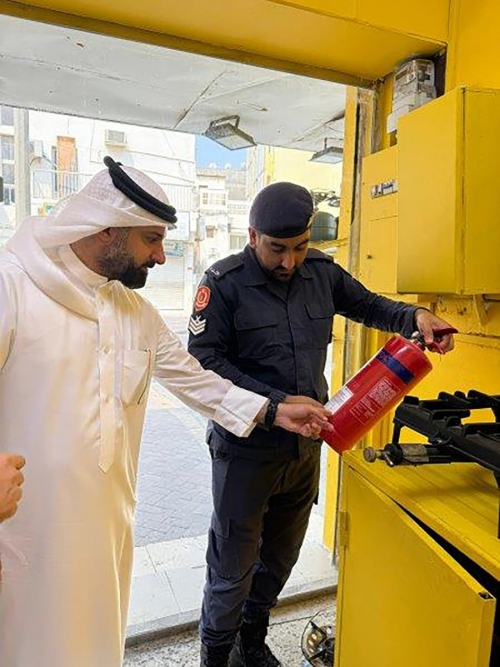 Fire safety awareness campaign launched in Muharraq