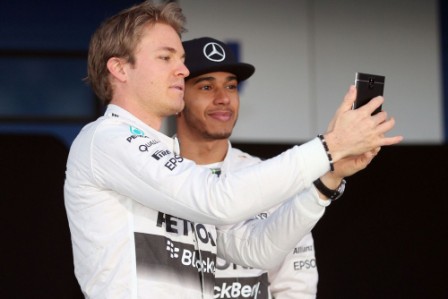 Hamilton, Rosberg back at scene of furious battle