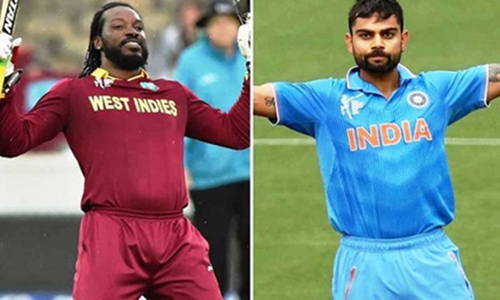 Clash of the titans! Kohli v Gayle in T20 semi