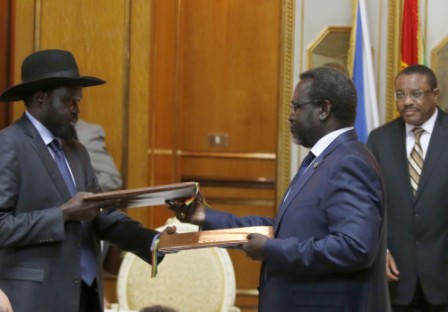South Sudan rivals hold peace talks on deadline day
