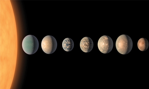 TRAPPIST-1 planets could hold more water than Earth’s oceans