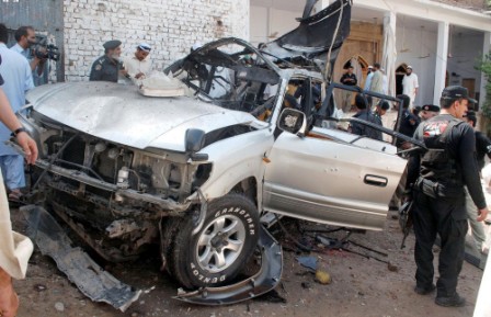 Taliban car bomber kills four in Kabul