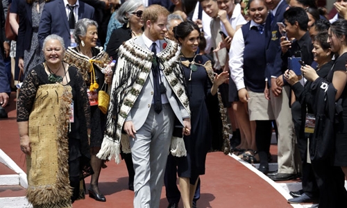 Meghan the star as Pacific tour ends