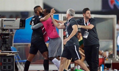 Khamis punished after Champions League red card