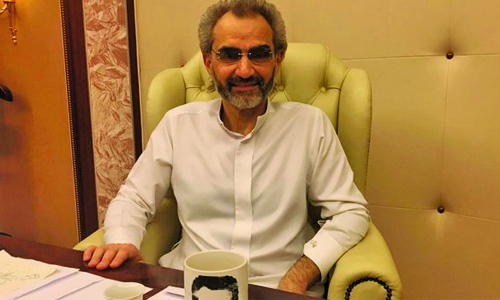 Alwaleed back on job, says company