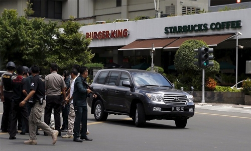 Starbucks closing Jakarta stores 'until further notice'