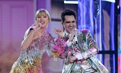 Brendon Urie steps in support of Taylor Swift, slams Scooter Braun