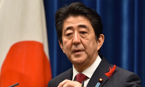 Abe vows to prevent terrorism in Japan as information unit launched