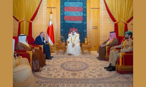 HM King Hamad receives new Italy, Qatar ambassadors