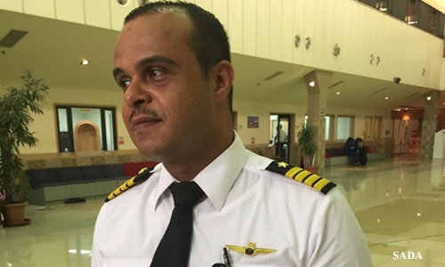 Saudi jet pilot dies just before landing