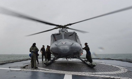 Indonesian army helicopter carrying five goes missing