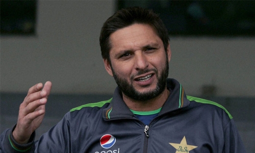 Pakistan's Afridi brushes off India security concerns