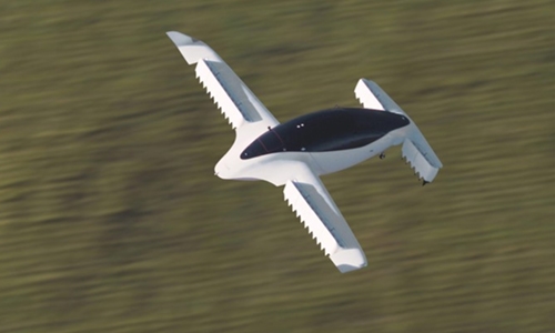 Air taxi prototype exceeds 100 km/h