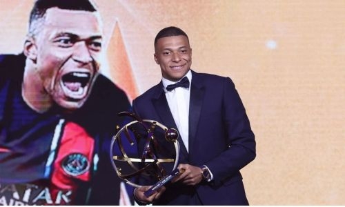 Mbappe wins award for France’s player of the year