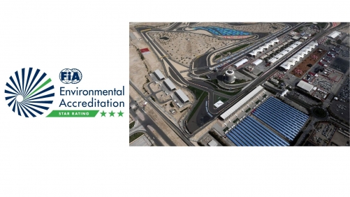 Bahrain International Circuit receives 3* Environmental Accreditation award from the FIA