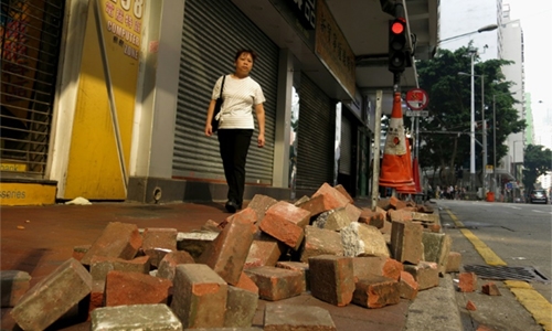 Hong Kong braces for China anniversary day