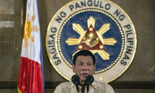 Philippines' Duterte cancels US rifle order