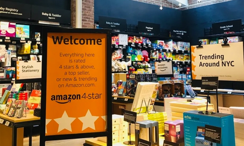 Amazon opens new ‘4-star’ retail store 