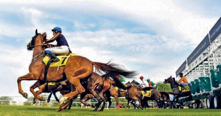 Stage set for horseracing spectacle