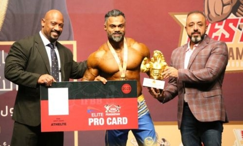 Bodybuilders shine in West Asian championship