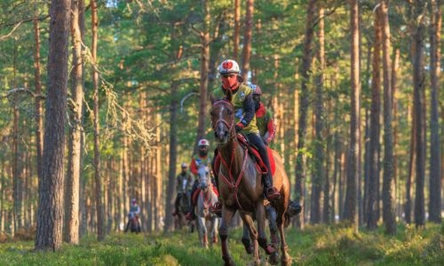 Al Awadhi secures top 10 finish in Estonia ride