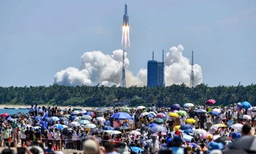 Chinese rocket makes uncontrolled return to Earth, lands near Philippines island