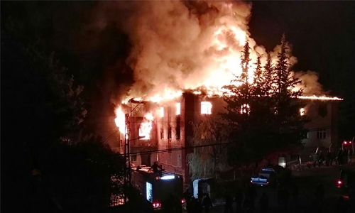 Turkey detains six over deadly schoolgirl dorm fire