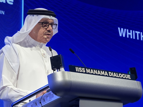 FM Stresses Strategic Partnership at Manama Dialogue 