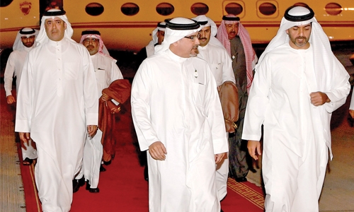 Crown Prince in Abu Dhabi for Fikr 15 