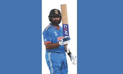 Rohit’s record ton powers India to World Cup win over Afghanistan
