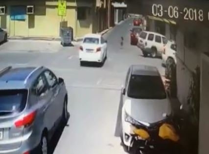 Hit-and-run incident goes viral