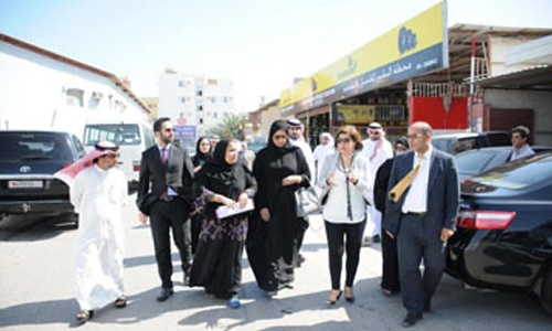 Bahrain Ministry inspects Arad area	