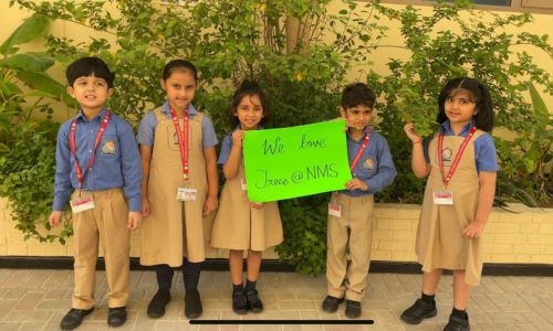 NMS Bahrain participates in National Tree Week